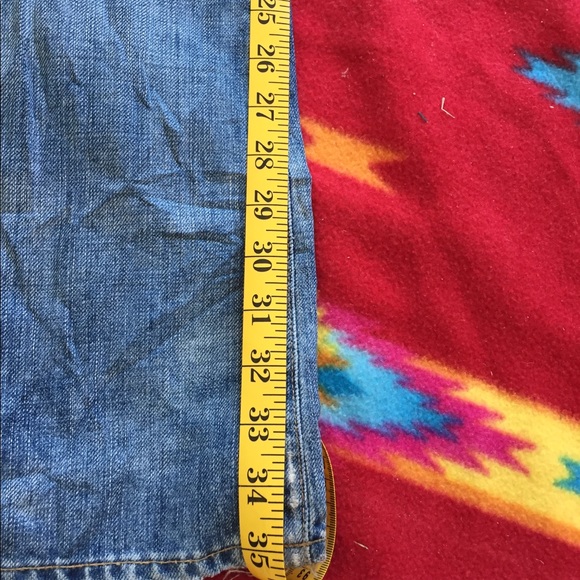AG Fillmore Jeans Upcycled Acid Washed Distressed - Picture 14 of 15